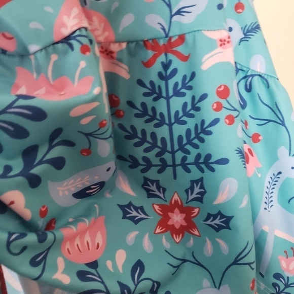 Pixie Girl Modest Woodland Creatures Dress Size 14/16 - Picture 6 of 8